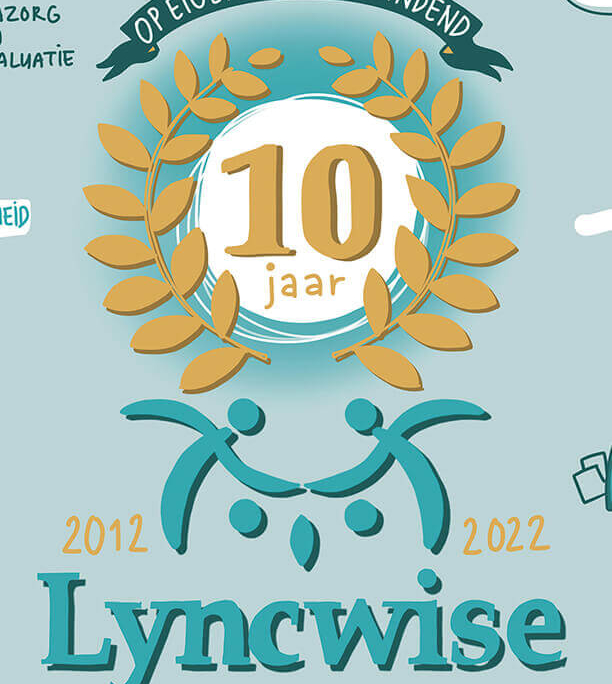 10 jaar jubileum Lyncwise visual